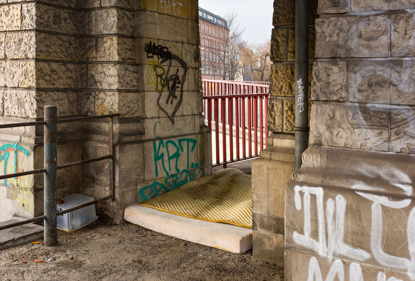 Ohne Wohnung · Stefan Dauth © VG Bild-Kunst, Bonn 2025