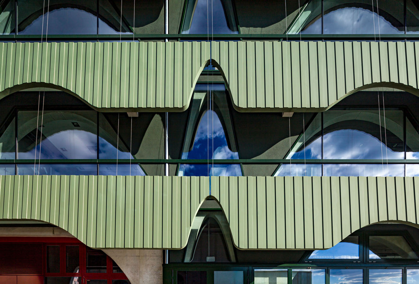 Detail Fassade, Struktur, Geometrie.