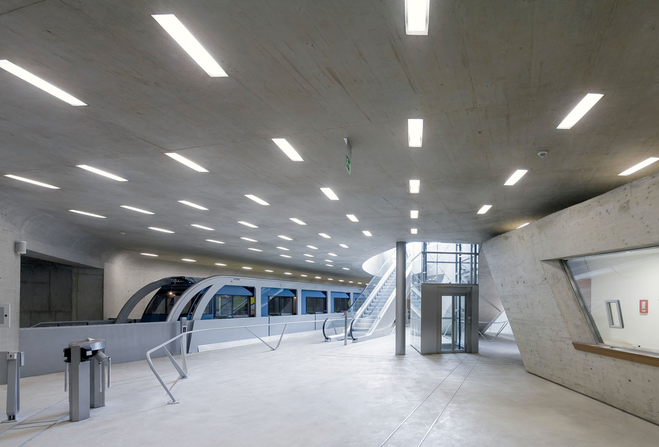 Station Congress, Nordkettenbahn, Innsbruck, Tirol, Österreich · Tirol Werbung GmbH · Architektur: Zaha Hadid Architects.